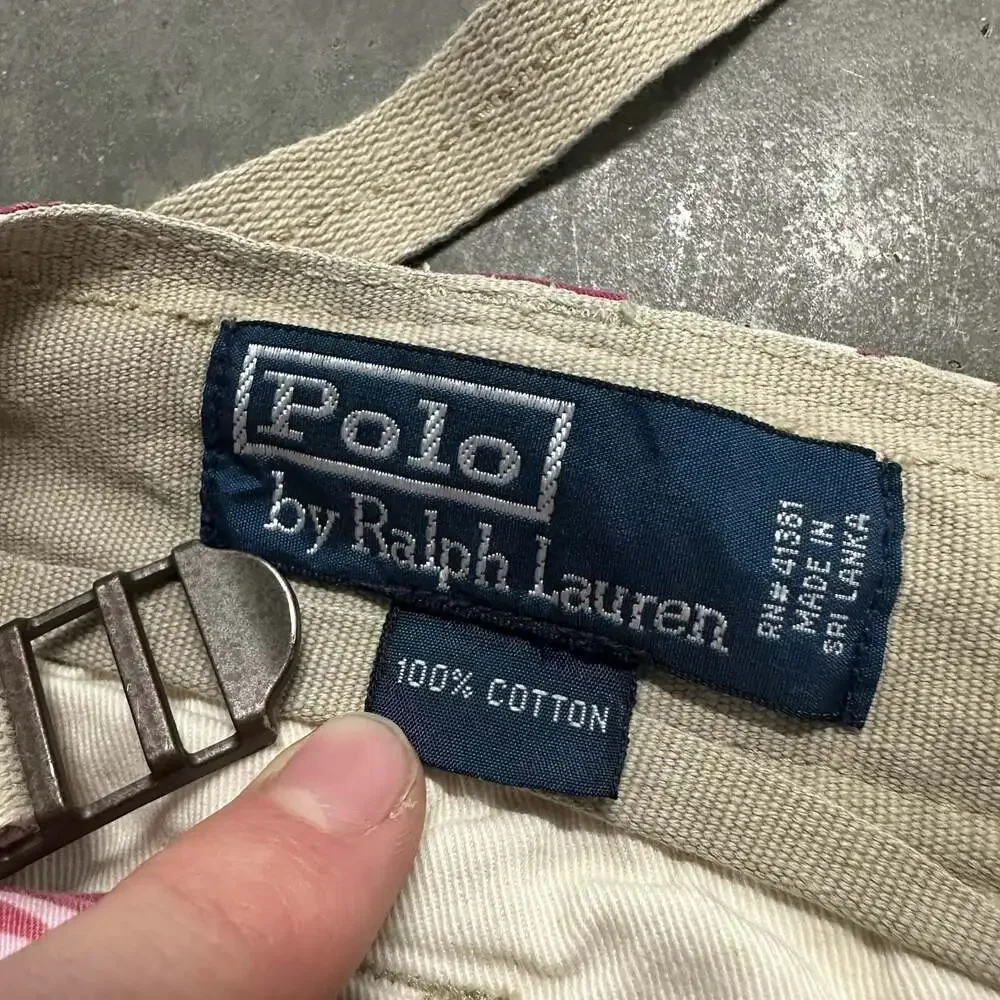 Polo Ralph Lauren Tropical Floral Pink Cargo Shorts